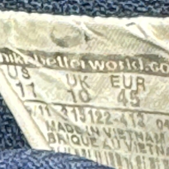 Nike Airforce 1 Mens 11 New‎ York Yankees Blue 315122-413 Sneakers Athletic Air - Picture 7 of 15